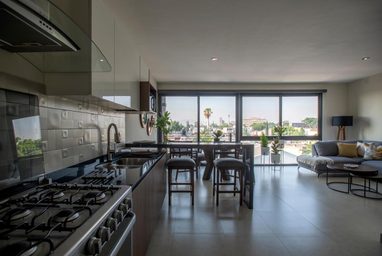 Ferienwohnung Departamento Privado En La Colonia Americana Guadalajara Exterior foto